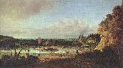 Hercules Seghers Panoramic landscape oil painting